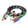 CABLE - ELECTRICAL/AIR ASSEMBLY, 15 FT, ABS, ZINC PLUGS
