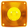 SIGNAL - STAT, SQUARE, YELLOW, ACRYLIC, REPLACEMENT LENS, 4 SCREW