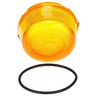SIGNAL - STAT, CIRCULAR, YELLOW, POLYCARBONATE, REPLACEMENT LENS, SNAP - FIT
