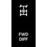 RCKR-W4,2POS,FWD DIFF