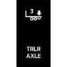 RCKR-W4,2POS,TRLR AXLE 3