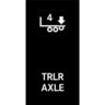 RCKR-W4,2POS,TRLR AXLE 4