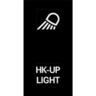 RCKR-W4,2POS,HK-UP LIGHT