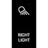 RCKR-W4,2POS,RIGHT LIGHT