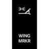 RCKR-W4,2POS,WING MRKR