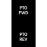 RCKR-W4,3POS,PTO FWD-REV