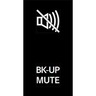 SWITCH - FLT, 2 POSITION, BACK-UP MUTE