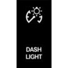 SWITCH - FLT, 2 POSITION, DASH LIGHT