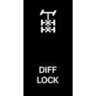 SWITCH - FLT, 2 POSITION, DIFFERENTIAL LOCK