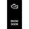 SWITCH - FLT, 2 POSITION, SNOW DOOR