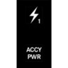 RCKR-M2,2POS,ACCY PWR 1
