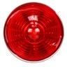 10 SERIES, LED, RED BEEHIVE, 8 DIODE, M/C LIGHT, P2, 12V