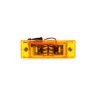 21 SERIES, LED, YELLOWRectangular, 16 DIODE, AUXILIARY W/59 INCH MATING HARNESS, M/C LIGHT, P2, 2 SCREW, 12V