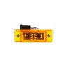 21 SERIES, LED, YELLOWRectangular, 16 DIODE, AUXILIARY W/12 INCH MATING HARNESS, M/C LIGHT, P2, 2 SCREW, 12V