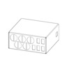 ELECTRICAL BOX - REAR, MODULAR, SAF - T - LINER HDX