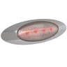 LENS-M1 RED LED CLEAR W/ .180 BULLET
