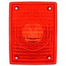 RECTANGULAR, RED, ACRYLIC, REPLACEMENT LENS, SNAP - FIT