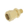 CONNECTOR - BRASS, NTA TO METRIC PORT, M12 X 1.5