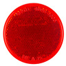 REFLECTOR, 3In. STICK ON, RED