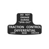 LABEL - MISCELLANEOUS TRACTION CONTROL