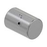 FUEL TANK -Aluminum,25 INCH, 80 GALLONS, PLAIN, RIGHT HAND - NO EXHAUST FUEL GAUGE HOLE