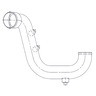 TUBE ASSEMBLY - COOLANT, LOWER