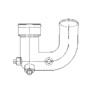 PIPE ASSEMBLY - RADIATOR, M11, LOWER
