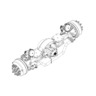AXLE ASSEMBLY - FRONT, MX23-160R, DCDL