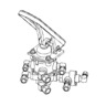 FOOT VALVE - FLH, NT, WITH HANDLE