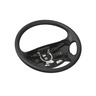 STEERING WHEEL ASSEMBLY - FOR AIRBAG, LEATHER