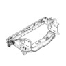 ASSEMBLY - FRONT FRAME, RIGHT HAND DRIVE, FRONT UNDERUN PROTECTIVE DEVICES