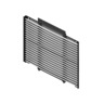GRILLE ASSEMBLY - STAINLESS STEEL, 24U