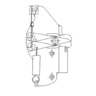LATCH ASSEMBLY - BAGGAGE, P2, LEFT HAND