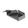 SHELF - RIGHT HAND, LOWER ROOF,40INCH, COOL GREY