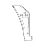 BRACKET ASSEMBLY - SUPPORT, MUD FLAP, LEFT HAND