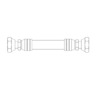 HOSE ASSEMBLY - WIRE BRAID STEELNO24 79 INCH