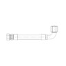 HOSE ASSEMBLY - O-RING FACE SEAL, 90D, NO.16, WIRE BRAIDED
