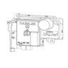 MODULE BATTERY CABLE ACCESS, NATURAL GAS, BLADE, WITH CENTER, P4