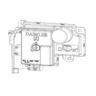 MODULE - BATTERY CABLE ACCESS, HL NG150/CB WITH OUT CONTACTOR, P4