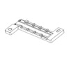 BUSBAR & CABLE ASSEMBLY - MOLDED,M8,2/0 CABLE BLACK