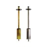 POGO STICK -40 INCH-GOLD DICHROME PLATED/W3-HOLE CLAMP