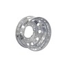 WHEEL - STEER AXLE, HUB PILOT, ALUMINUM, 22.50 X 9.00 INCH, 7.00 INCH OFFSET, POLISHED, 10 HOLES, 0.98 INCH DISC THICKNESS