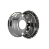 WHEEL - HUB PILOT, ALUMINUM, 22.50 X 14.00 INCH, 2.00 INCH OFFSET, POLISHED, 10 HAND HOLES, 0.98 INCH DISC THICKNESS