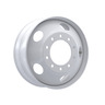 WHEEL - HUB PILOTED, STEEL, 24.50 X 8.25 INCH, 6.60 INCH OFFSET, BLACK, 5 HAND HOLES, 0.44 INCH DISC THICKNESS