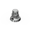 32 MM NUT COVER WITH FLANGE, BLISTER PACK OF 10