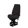 SEAT ASSEMBLY - COMPLETE, MID BACK, BLACK
