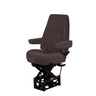 SEAT - T915, MID BACK, BROWN BODY