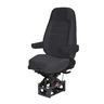 SEAT ASSEMBLY - COMPLETE, PATRIOT - HIGH BACK HP MANUAL LUMBAR DUAL ARMRESTS BLACK CLOTH