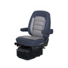SEAT - WIDE RIDE, LO PRO, MID BACK, BLUE