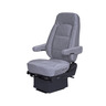 SEAT - WIDE RIDE CORE, LOPRO, HIGH BACK,2 ARM, MORDURA GRAY